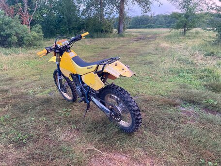 1993 Suzuki DR 250, жёлтый, 180000 рублей, вид 2