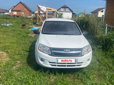 2012 Lada (ВАЗ) Granta I, белый, 300000 рублей, вид 2