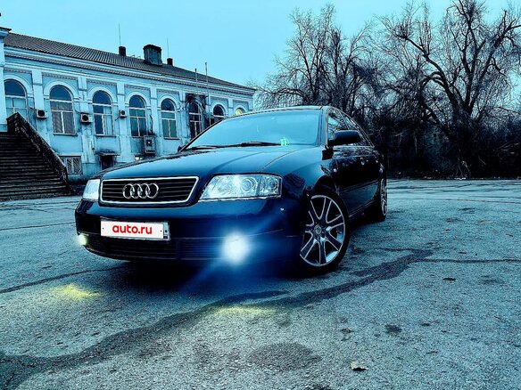 2002 Audi A6 II (C5) Рестайлинг, чёрный, 790000 рублей - вид 2