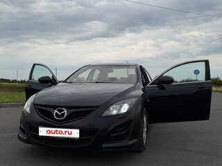 2011 Mazda 6 II (GH) Рестайлинг, чёрный, 725000 рублей, вид 3