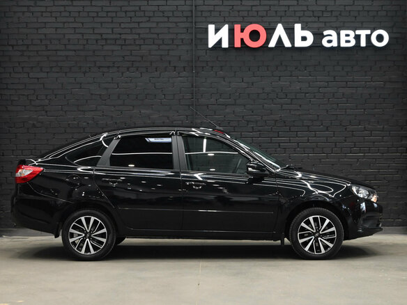 2024 Lada (ВАЗ) Granta I Рестайлинг, чёрный - вид 8