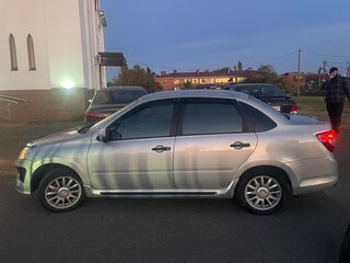 2016 Lada (ВАЗ) Granta I, серебристый, 580000 рублей, вид 4