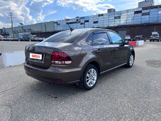 2019 Volkswagen Polo V Рестайлинг, коричневый, 1000000 рублей, вид 4
