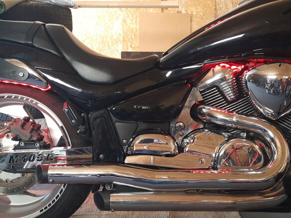 2009 Suzuki Intruder M1800R, чёрный, 910000 рублей - вид 22