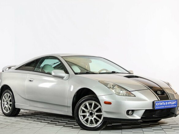2001 Toyota Celica VII (T230), серебристый, 849000 рублей