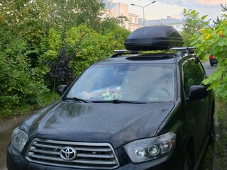 2010 Toyota Highlander II (XU40), чёрный, 1370000 рублей, вид 4