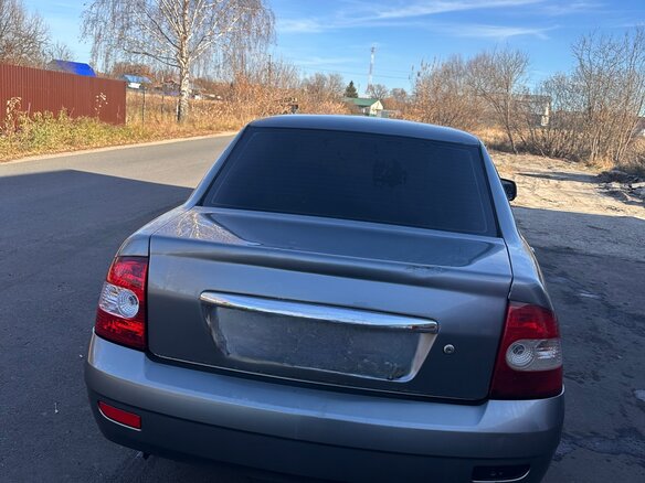 2007 Lada (ВАЗ) Priora I, серый, 200000 рублей - вид 1