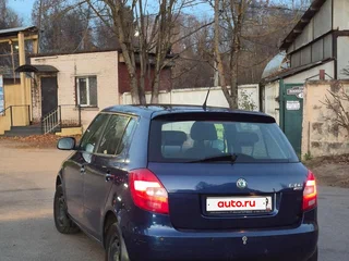 2011 Skoda Fabia II Рестайлинг, синий, 500000 рублей, вид 5