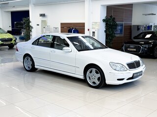 2002 Mercedes-Benz S-Класс AMG 55 AMG Long I (W220), белый, 2650000 рублей, вид 5