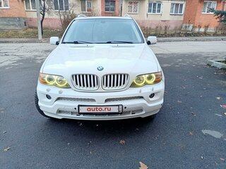 2005 BMW X5 4.4i I (E53) Рестайлинг, белый, 1350000 рублей, вид 1