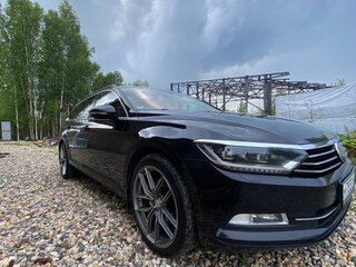 2017 Volkswagen Passat DSG7 B8, чёрный, 2450000 рублей, вид 2