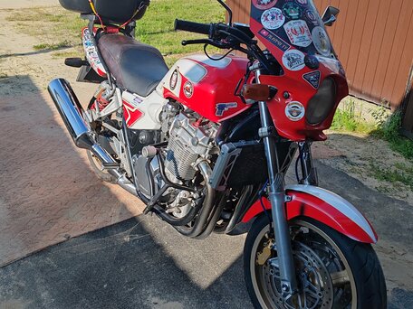 2002 Honda CB 1300, красный, 350000 рублей, вид 1