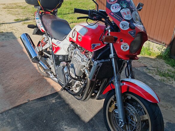 2002 Honda CB 1300, красный, 350000 рублей