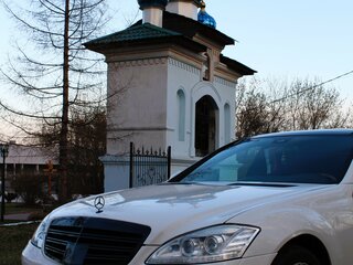 2008 Mercedes-Benz S-Класс 350 V (W221), белый, 1299999 рублей, вид 1