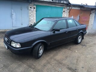 1992 Audi 80 V (B4), чёрный, 223492 рублей, вид 1