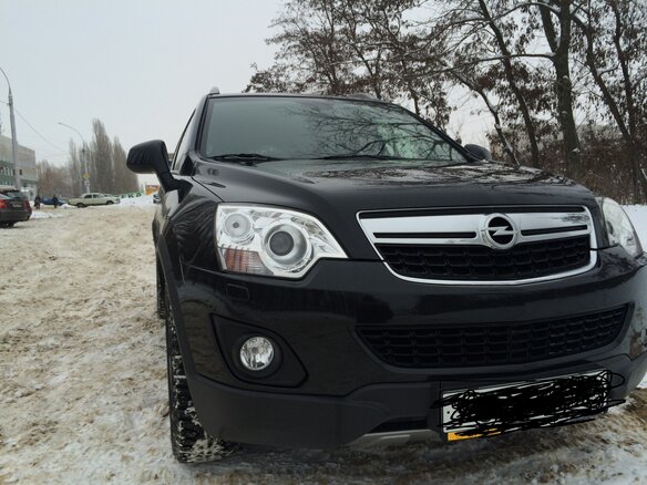 2013 Opel Antara I Рестайлинг, чёрный - вид 7