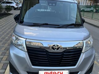 2020 Toyota Roomy I Рестайлинг, серебристый, 910000 рублей, вид 2