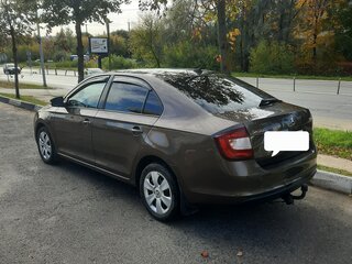 2019 Skoda Rapid I Рестайлинг, коричневый, 960000 рублей, вид 5