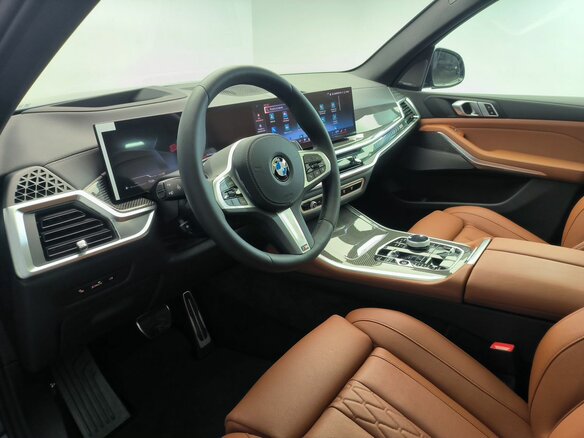 2025 BMW X5 40i IV (G05/G18) Рестайлинг, синий - вид 8