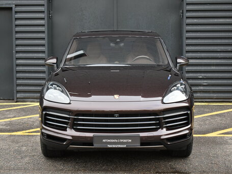 2018 Porsche Cayenne III, коричневый, 6270000 рублей, вид 2