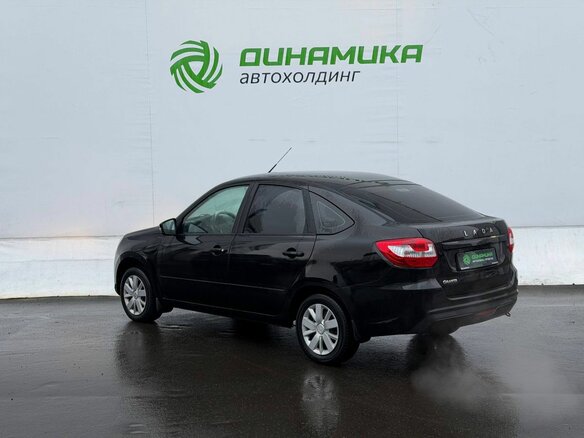 2023 Lada (ВАЗ) Granta I Рестайлинг, чёрный, 820000 рублей - вид 6