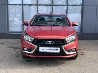 2016 Lada (ВАЗ) Vesta I, красный, 565000 рублей, вид 3