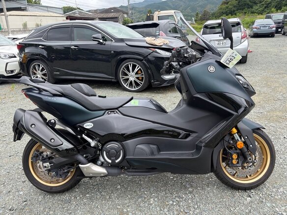2023 Yamaha TMAX, зелёный, 1270000 рублей - вид 16