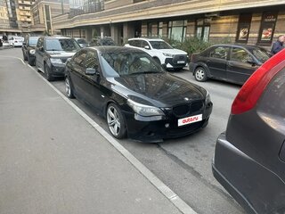 2008 BMW 5 серии 520d V (E60/E61) Рестайлинг, чёрный, 1150000 рублей, вид 3