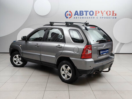 2009 Kia Sportage II Рестайлинг, серебристый, 851000 рублей, вид 2