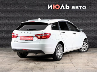 2019 Lada (ВАЗ) Vesta SW I, белый, 1000000 рублей, вид 4