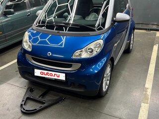 2009 Smart Fortwo II, синий, 650000 рублей, вид 1