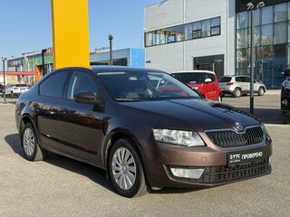 2014 Skoda Octavia III (A7), коричневый, 915000 рублей, вид 3