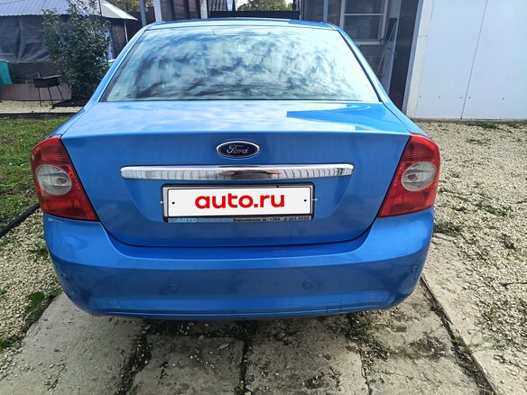 2008 Ford Focus II Рестайлинг, голубой, 460000 рублей - вид 8