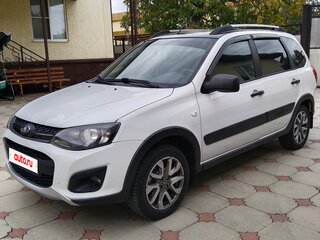 2016 Lada (ВАЗ) Kalina Cross II, белый, 620000 рублей, вид 3