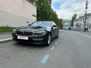 2019 BMW 5 серии 520d VII (G30/G31/G38), чёрный, 2450000 рублей, вид 2