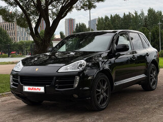 2009 Porsche Cayenne Diesel I Рестайлинг (957), чёрный, 1690000 рублей, вид 1