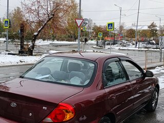 2006 Kia Spectra I Рестайлинг 2, красный, 200000 рублей, вид 3