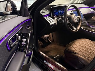 2021 Mercedes-Benz S-Класс 450 Long 4MATIC VII (W223), чёрный, 9099999 рублей, вид 5