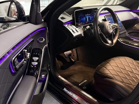 2021 Mercedes-Benz S-Класс 450 Long 4MATIC VII (W223), чёрный, 8999999 рублей, вид 5