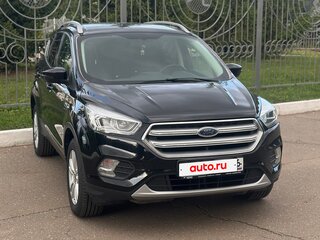 2017 Ford Kuga II Рестайлинг, чёрный, 1600000 рублей, вид 1