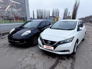 2017 Nissan Leaf II (ZE1), белый, 1500000 рублей, вид 1