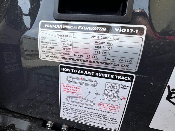 2026 Yanmar VIO, красный, 3000000 рублей - вид 14