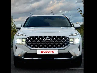 2021 Hyundai Santa Fe IV Рестайлинг, белый, 3550000 рублей, вид 1