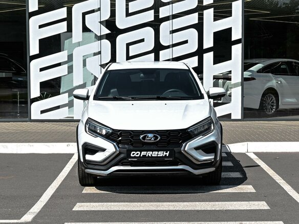 2023 Lada (ВАЗ) Vesta Cross I Рестайлинг (NG), белый - вид 2