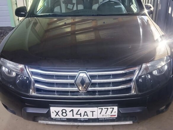 2014 Renault Duster I, чёрный, 1010000 рублей