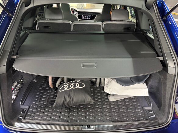 2022 Audi Q7 55 TFSI II (4M) Рестайлинг, синий, 9000000 рублей - вид 23