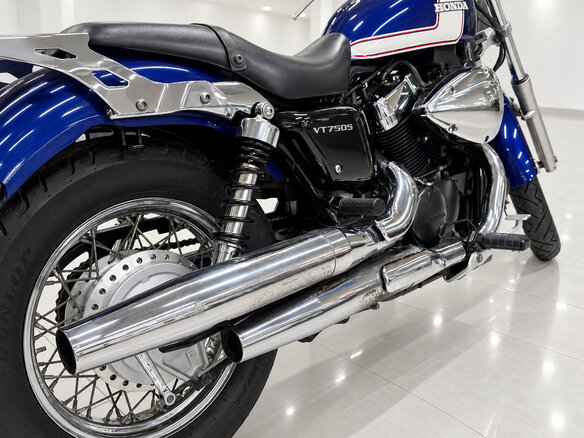 2011 Honda Shadow 750, синий, 500192 рублей - вид 11
