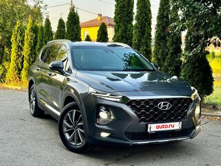 2020 Hyundai Santa Fe IV, серый, 2595000 рублей, вид 4