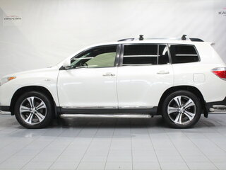 2013 Toyota Highlander II (XU40) Рестайлинг, белый, 1999000 рублей, вид 2