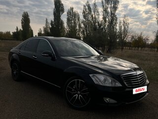 2006 Mercedes-Benz S-Класс 320 V (W221), чёрный, 1249000 рублей, вид 3